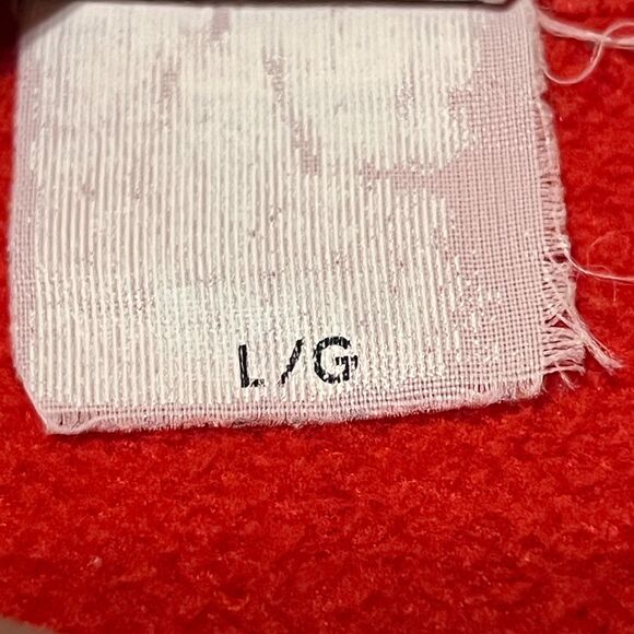 Vintage 80s Tiger Brand Muskoka Woods Sweatshirt Canada Red Graphic Men's Large - Picture 5 of 9